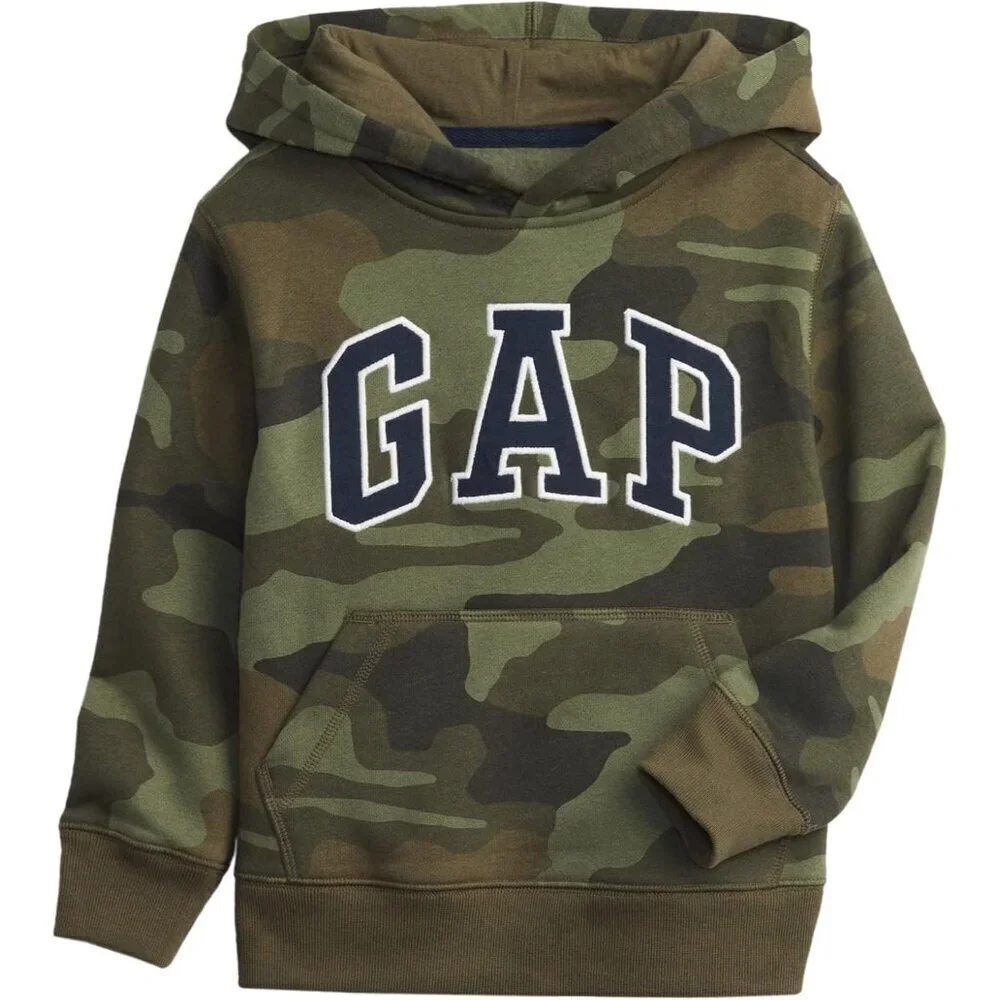 boys Logo Hoodie Hooded Sweatshirt